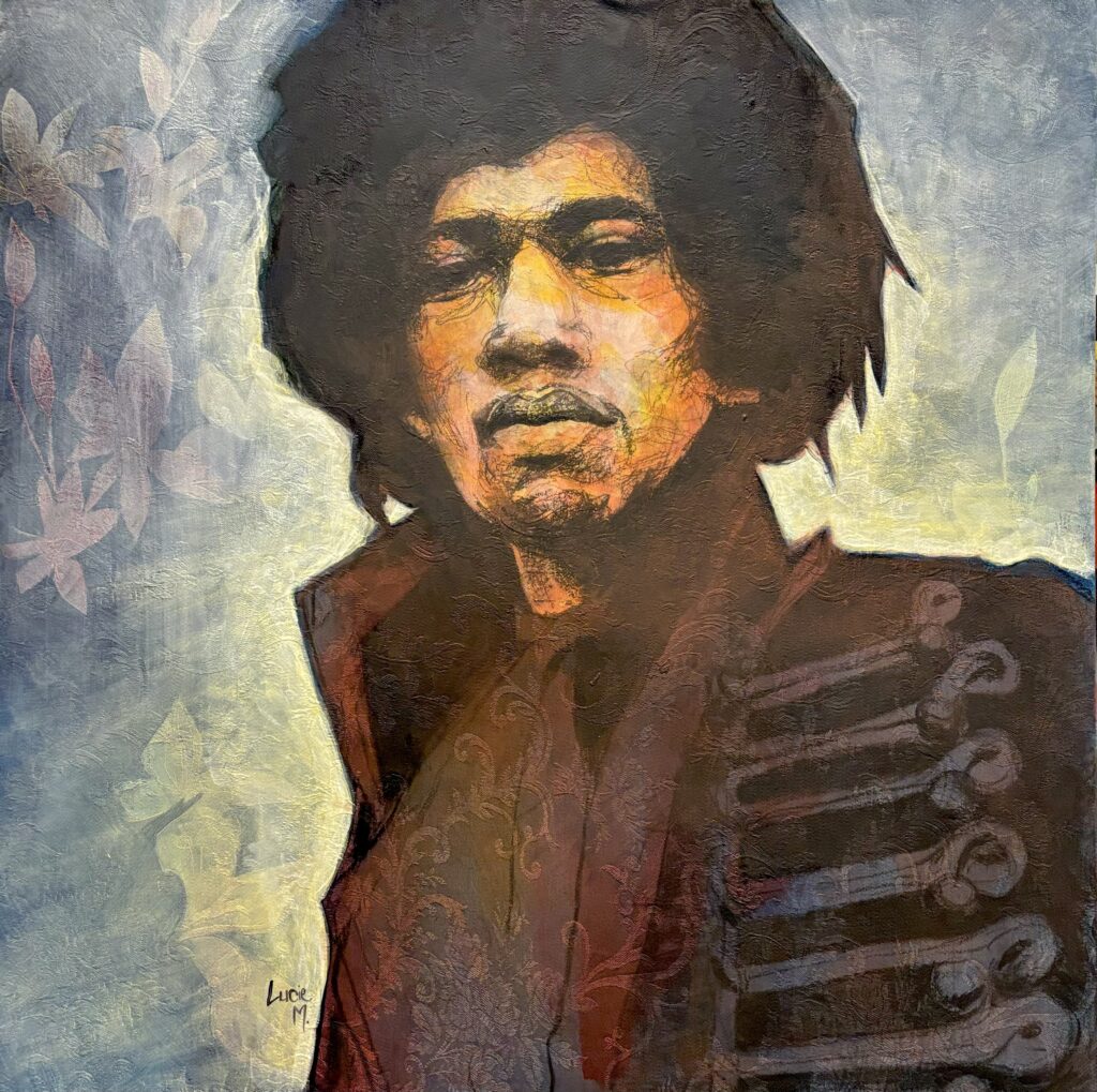 Portrait de Jimi Hendrix