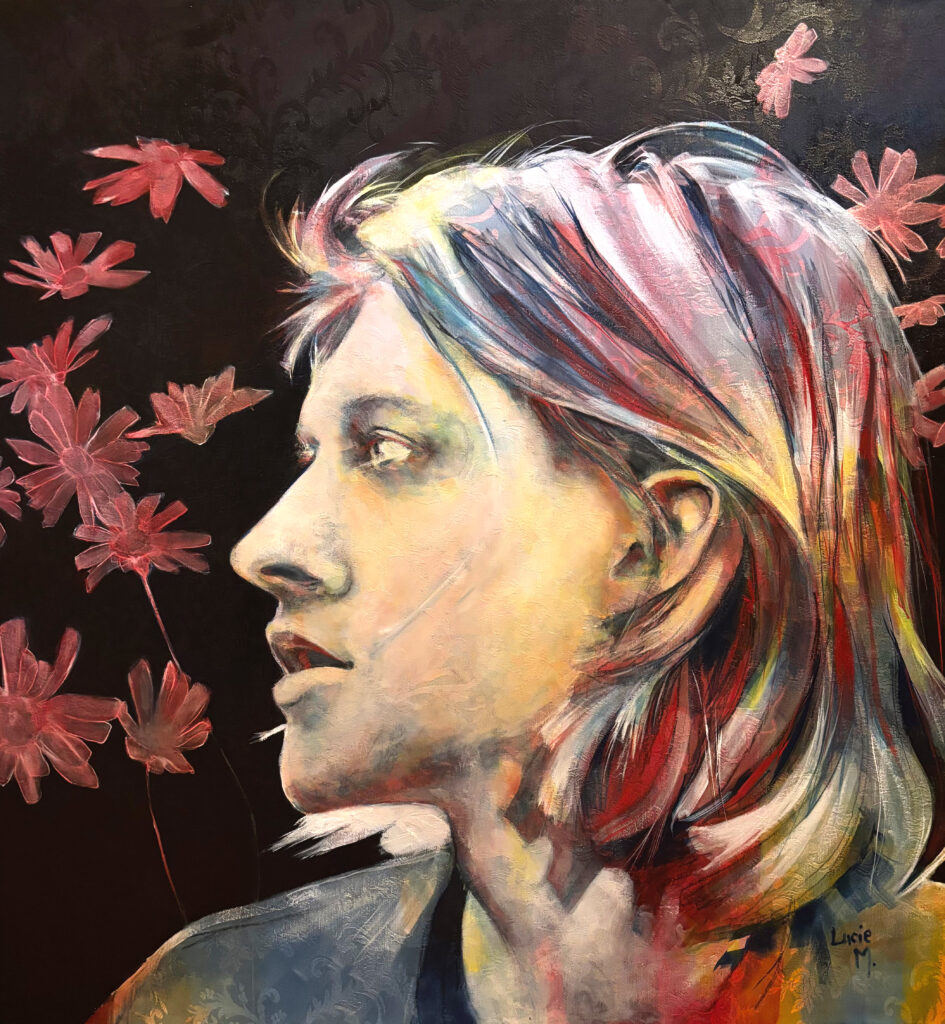 Portrait de Kurt Cobain